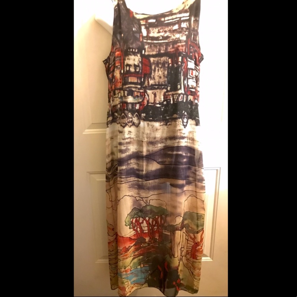 Beautiful semi sheer maxi dress